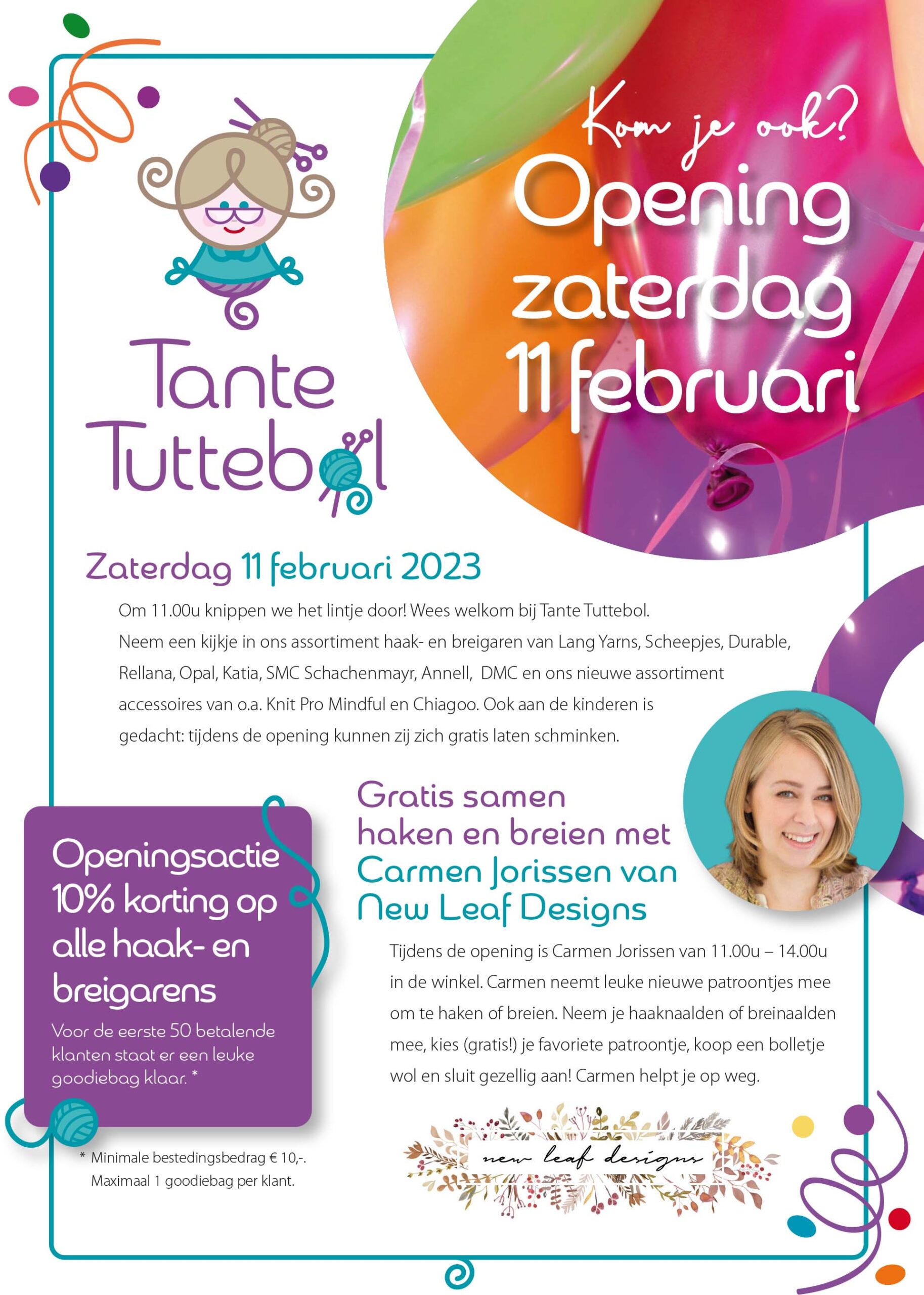 Tante Tuttebol_Opening